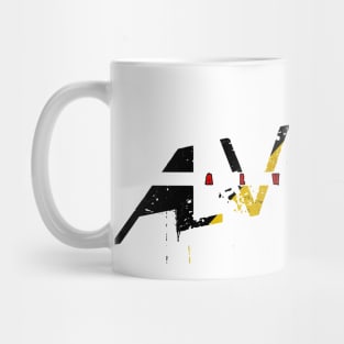 vintage typo Alvvays Mug